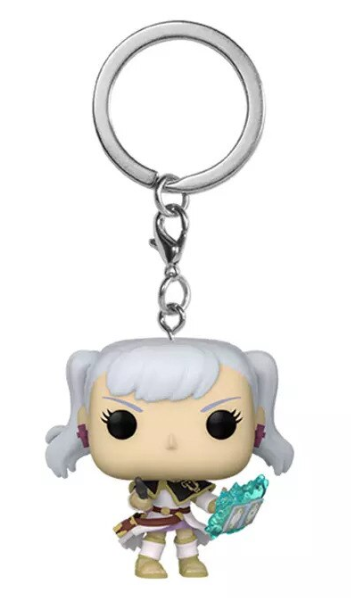 Breloc Pocket POP! Black Clover - Noelle, Funko POP!, Vinil, 4 cm, Multicolor