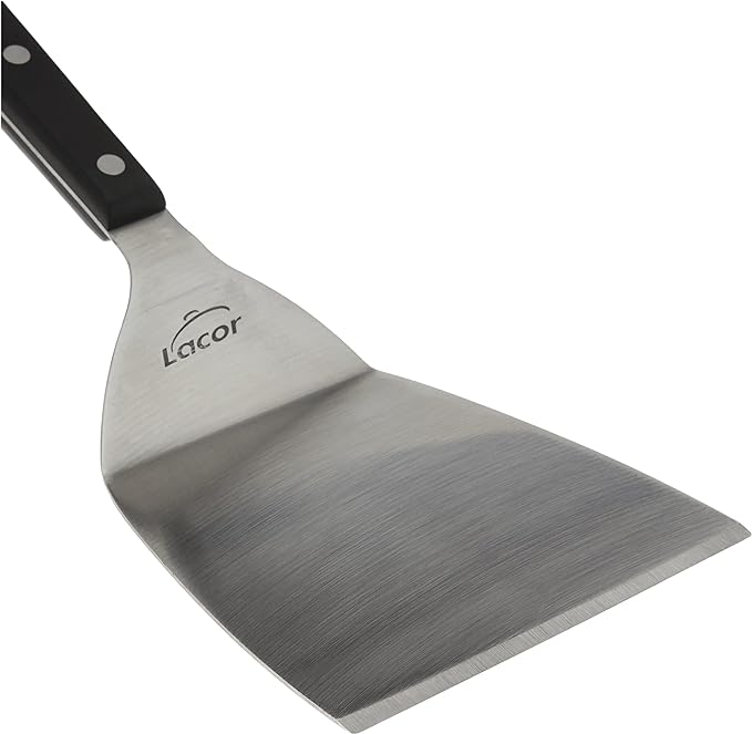 Spatula LACOR Bent Grill, 27 x 12 x 30 cm, Neagra