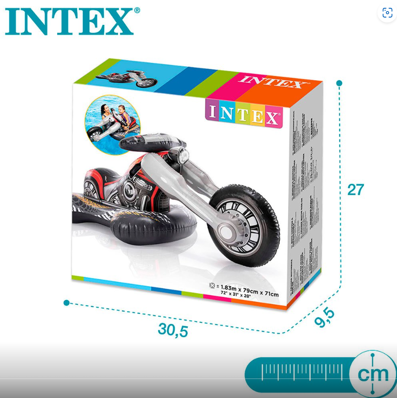 Saltea gonflabila Intex - Ride-on, motocicleta