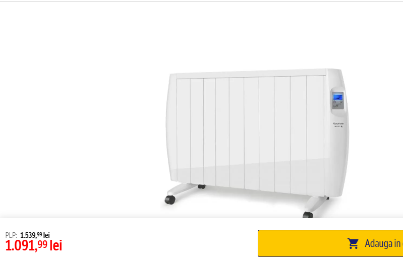 Convector electric Taurus Tallin