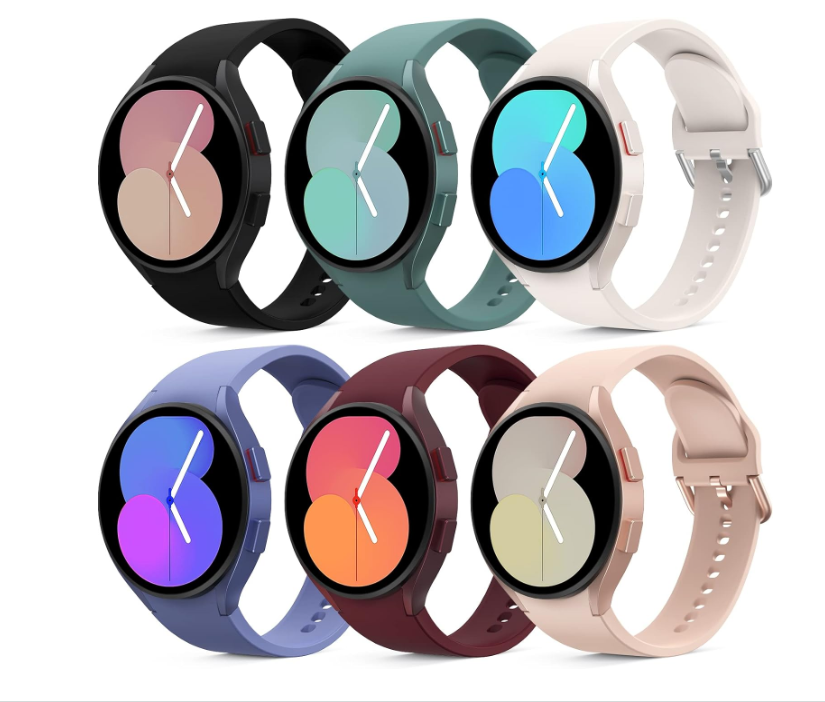 set 6x Curele de silicon Kitway  compatibile cu Samsung Galaxy Watch