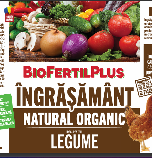 Ingrasamant organic pentru legume