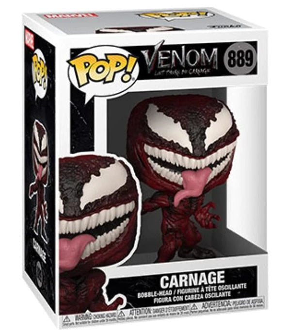 Figurina Marvel Venom, Carnage, Rosu, 9.5 cm