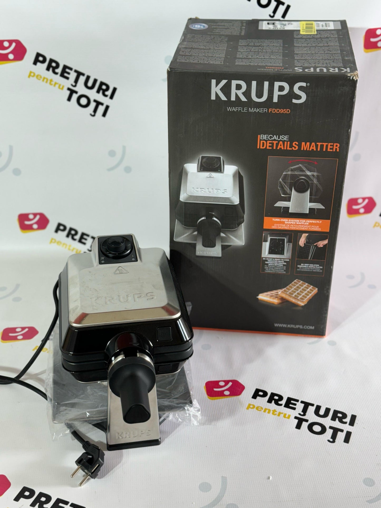 Aparat Vafe Krups Professional FDD95D